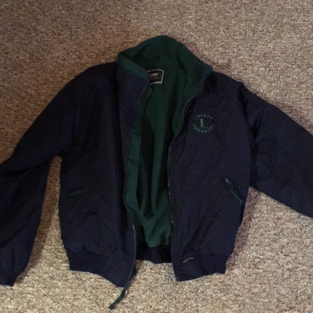 Liberty University bomber jacket
